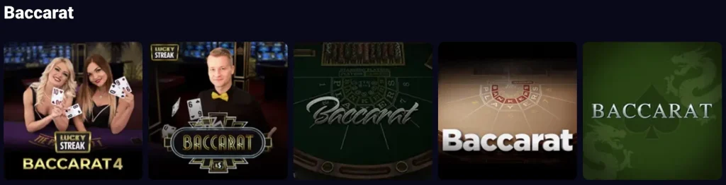 Baccarat Lucky7even Casino