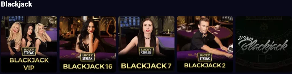 Blackjack Lucky7even Casino