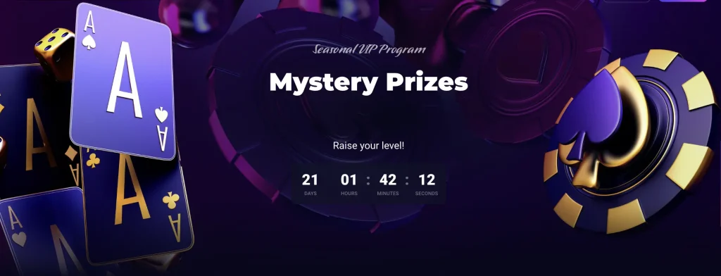Mystery prizes Lucky7even Casino
